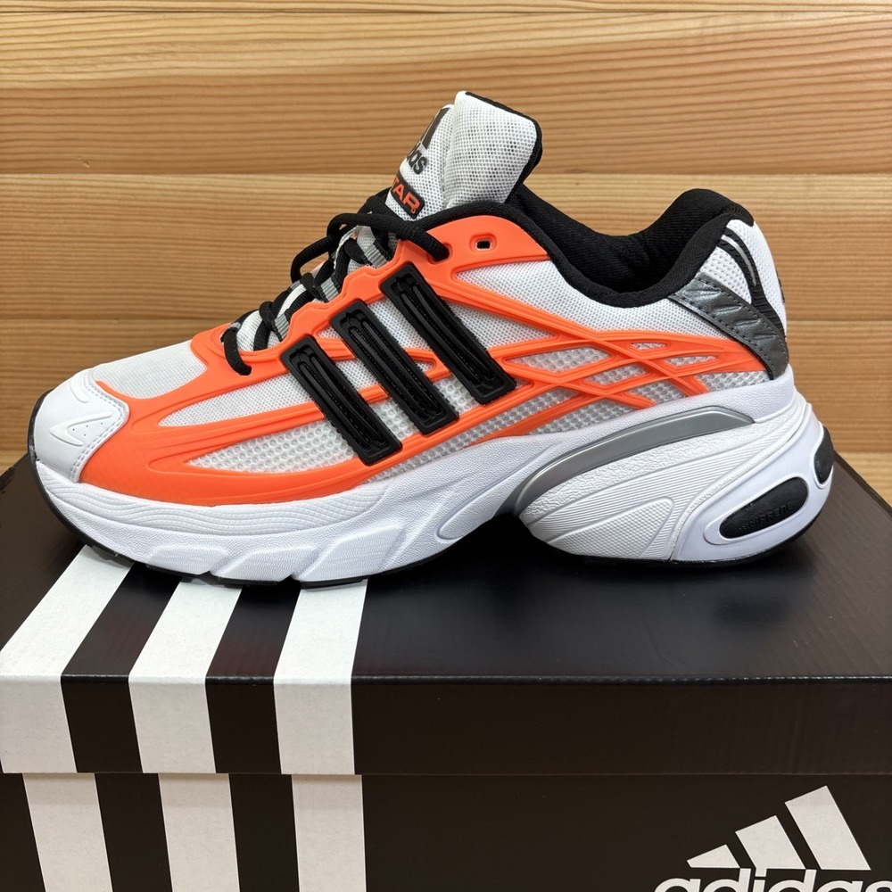Adidas Adistar XLG 2.0 Solar Orange White HQ7468 Men's Size 10 Chunky Sneaker